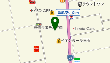 三重県津市高茶屋小森町のsoftbank一覧 Navitime
