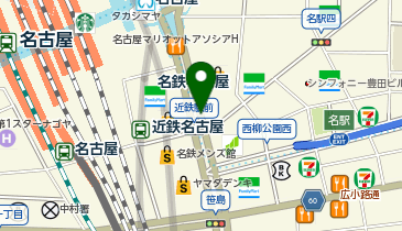 ソフトバンク名古屋サンロードの地図画像