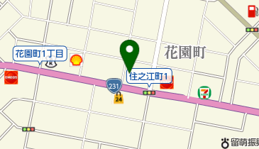 ソフトバンク留萌の地図画像