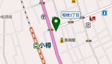 ソフトバンク長崎屋小樽の地図画像