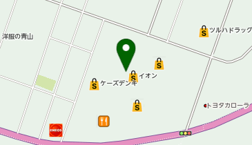ソフトバンクイオン滝川の地図画像