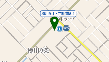 ソフトバンク石狩手稲通の地図画像
