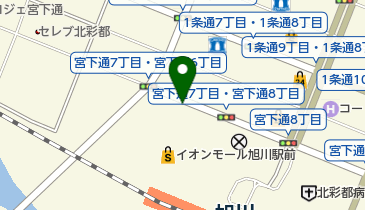 旭川 駅 周辺のsoftbank Navitime 旭川 駅 周辺のsoftbank Navitime