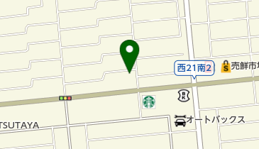 ソフトバンク帯広西の地図画像