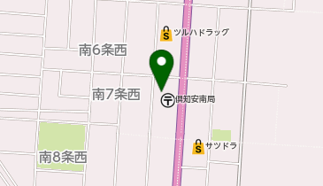 ソフトバンクようてい倶知安の地図画像