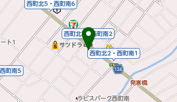 ソフトバンク西町の地図画像
