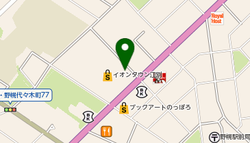 ソフトバンクショップサテライト野幌の地図画像