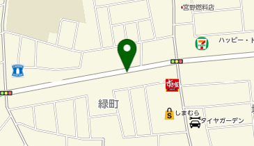 ソフトバンク三沢の地図画像