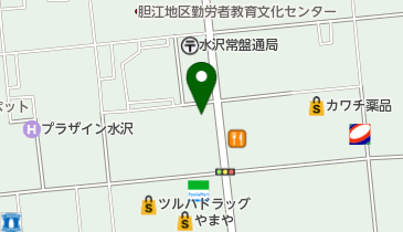 ソフトバンク奥州の地図画像