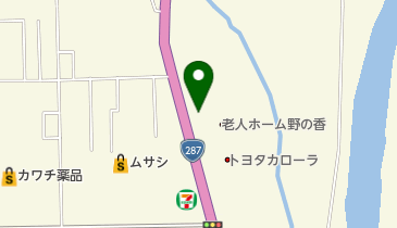 ソフトバンク長井の地図画像