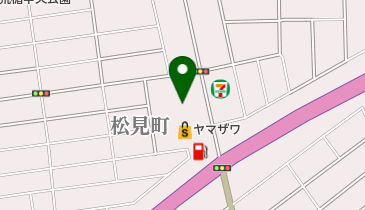 ソフトバンクヤマザワ松見町の地図画像