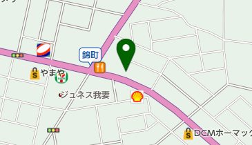 ソフトバンク角田の地図画像