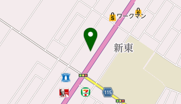 ソフトバンク大河原の地図画像