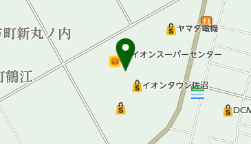 ソフトバンクイオンタウン佐沼の地図画像