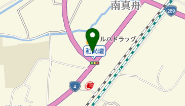 ソフトバンク白河4号バイパスの地図画像