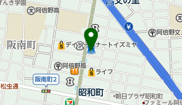 ソフトバンク昭和町の地図画像
