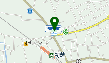 ソフトバンク初芝の地図画像