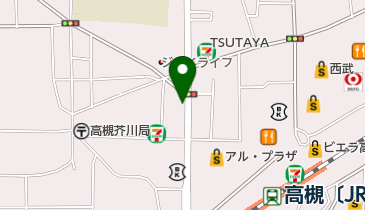 ソフトバンク高槻西口の地図画像