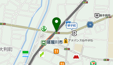 ソフトバンク寝屋川市駅前の地図画像