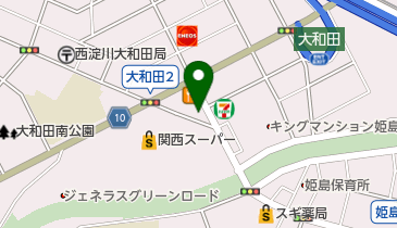ソフトバンク西淀の地図画像