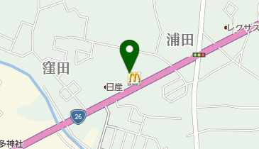 ソフトバンク貝塚R26の地図画像