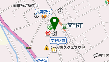 ソフトバンク交野の地図画像