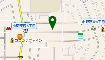 ソフトバンク小野原の地図画像