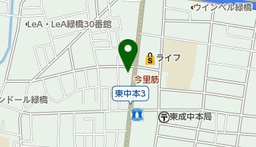 ソフトバンク緑橋の地図画像