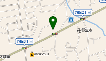 ソフトバンク箕面東の地図画像
