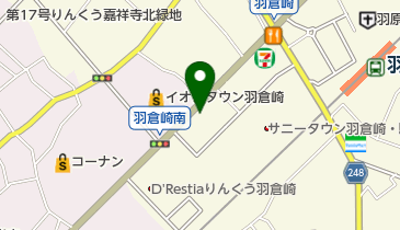 ソフトバンク羽倉崎の地図画像