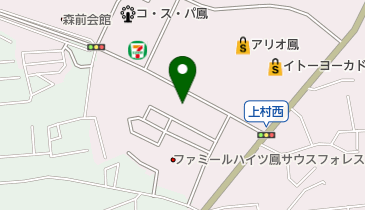 ソフトバンク鳳上の地図画像