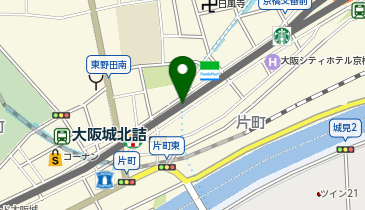 ソフトバンク京阪京橋の地図画像