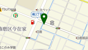 ソフトバンク姫路中地の地図画像