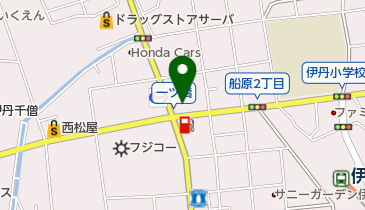 ソフトバンク阪急伊丹の地図画像