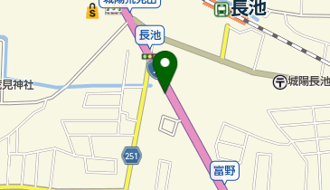 ソフトバンク城陽の地図画像