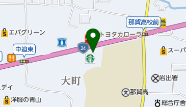 ソフトバンク岩出の地図画像