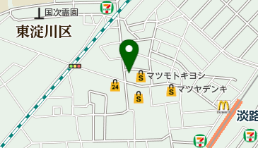 ソフトバンク淡路駅前の地図画像