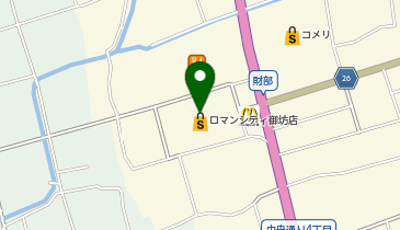 ソフトバンクロマンシティ御坊の地図画像