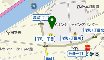 ソフトバンクイオン洲本の地図画像
