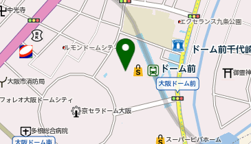 ソフトバンクイオンモール大阪ドームシティの地図画像