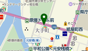 ソフトバンク広島紙屋町の地図画像