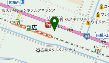 ソフトバンク広駅前の地図画像