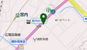 ソフトバンク廿日市の地図画像