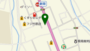 ソフトバンク竹原の地図画像