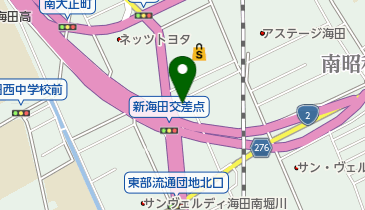 ソフトバンク海田中央の地図画像