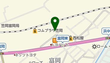 ソフトバンク笠岡の地図画像