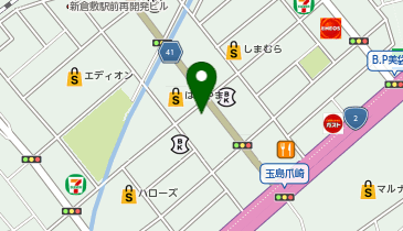 ソフトバンク新倉敷駅前の地図画像