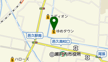 ソフトバンクゆめタウン邑久の地図画像