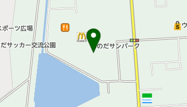 ソフトバンクおのだサンパークの地図画像