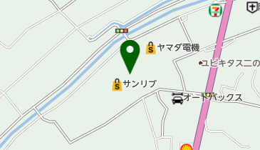 ソフトバンクサンパークあじすの地図画像